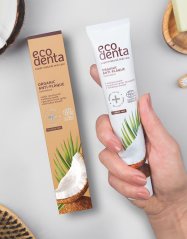 ECODENTA Organic Anti-plaque zubní pasta s kokosovým olejem, 75ml