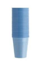 Dopla plastové kelímky (světle modré) 200ml, 100ks