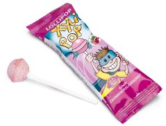Miradent XyliPop lízátko s příchutí jahod, 25ks