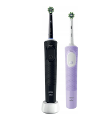 Oral-B Vitality PRO D103 Cross DUO elektrické zubné kefky Black/Lilac (box)
