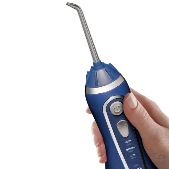 Waterpik Cordless Advanced WP563 Blue ústní sprcha