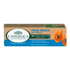 L'ANGELICA Fresh Breath zubní pasta s papayou, 75ml