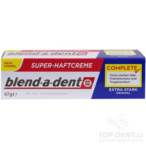Blend-a-dent Super lepící krém na zubní náhrady, 47g