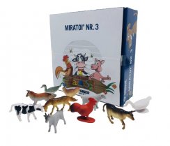 Miratoi Farmerset N.3 zvieratká pre deti, 100ks