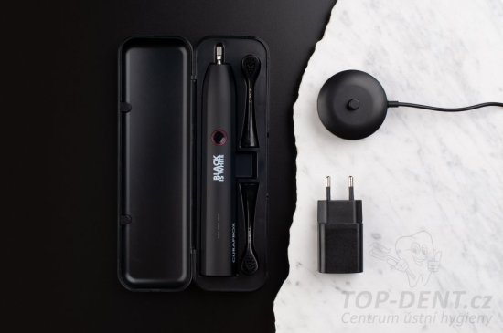 Curaprox hydrosonický zubní kartáček Black is White
