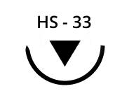 Sterilné chirurgické ihly HS-15, 48 ks