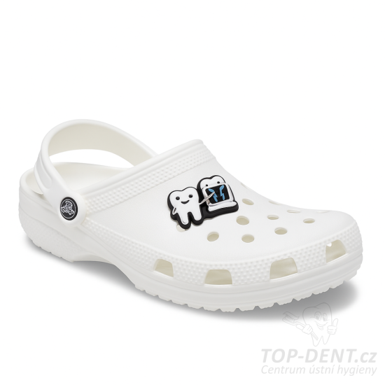 Ozdoby na obuv, 20 ks (vzor dental)