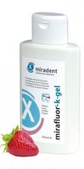 Mirafluor-gel fluoridační gel (jahoda), 250ml