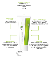 ApaCare reminalizující zubní pasta, 75 ml