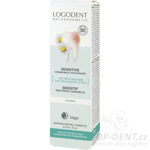Logodent Sensitive zubní pasta na citlivé zuby, 75ml