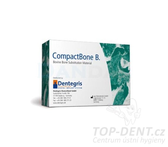 Compact Bone B augmentační bovinní materiál - Velikost: Compact Bone B (0,5 - 1,0 mm), 0,5 ml