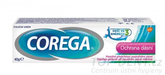 Corega Ochrana dásní lepící krém, 40g
