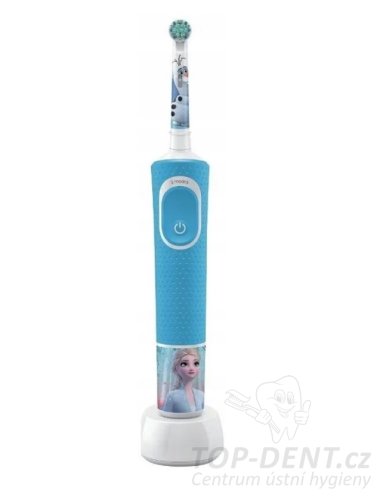 Oral-B Vitality D100 Kids elektrická zubná kefka FROZEN + hlavica zadarmo