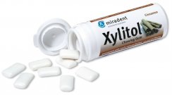 Miradent Xylitol žvýkačky skořice, 30ks