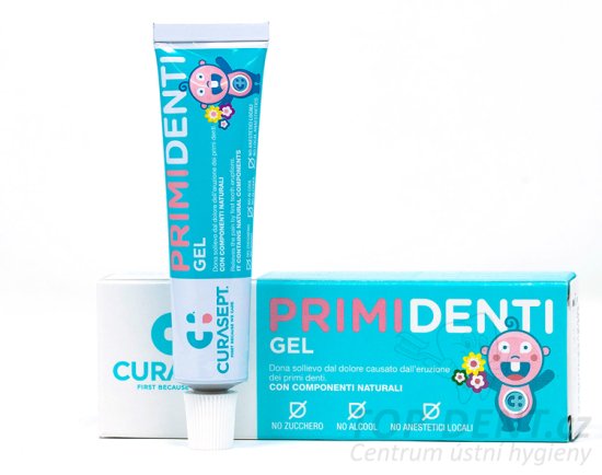 Curasept Primidenti gel na prořezávání zoubků, 20ml