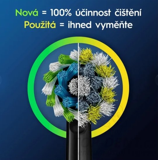 Oral-B PRO Series 1 Cross Action elektrický zubní kartáček Caribbean Blue