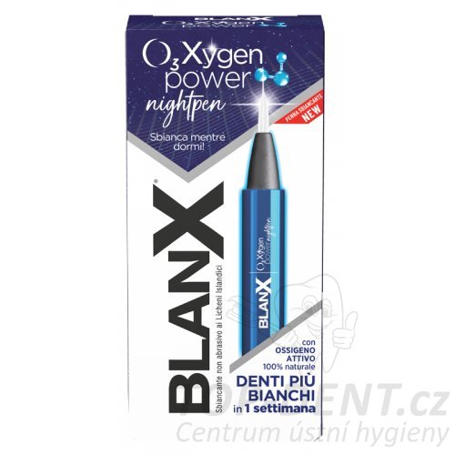 BlanX O3 Xygen Power Night bělící pero, 2,5ml