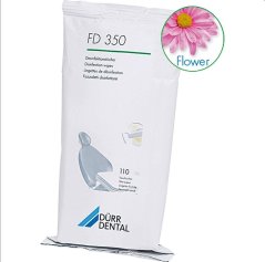 DÜRR FD 350 dezinfekčné obrúsky 14x22cm (Flower), 110 ks