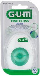 GUM Fine Floss voskovaná dentálná niť, 55m