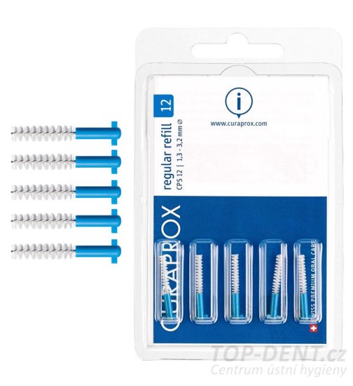 Curaprox CPS 12 Regular mezizubní kartáčky, 5ks (blistr)