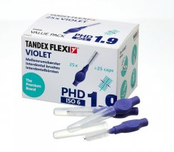 Tandex Flexi mezizubní kartáček 1,9 mm ISO 6 (fialový), 25ks