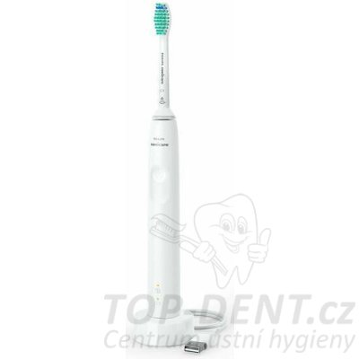 Philips Sonicare 3100 ProResults DUO sonický zubní kartáček WHITE