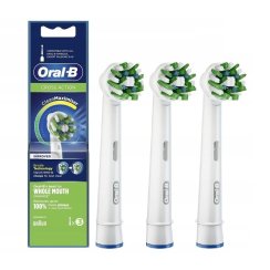 Oral-B CrossAction Clean CleanMaximiser EB 50-3RB náhradní kartáčky, 3 ks