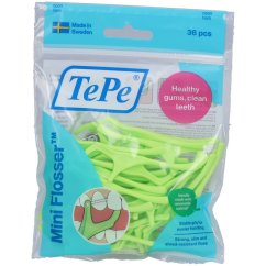 TEPE Mini Flosser mečíky s nití, 36ks
