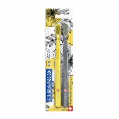 Curaprox Ultra Soft 5460 DUO YELLOW/GREY edition, 2 ks