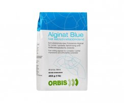 ORBIS Blue alginátová rychle tuhnoucí otiskovací hmota (mint), 453g