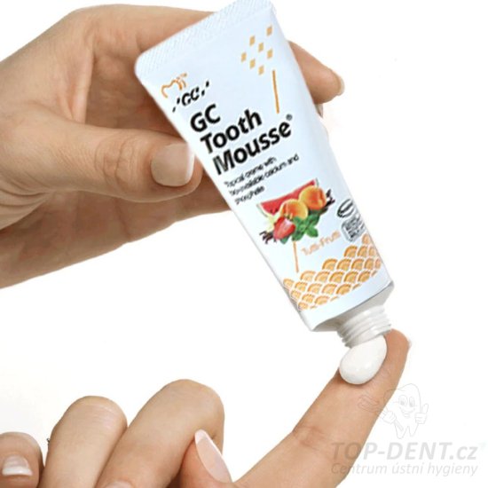 GC Mousse dentální krém s vápníkem Tutti-Frutti, 40g