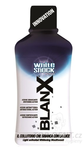 BlanX White Shock bělící ústní voda, 500ml