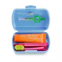 Curaprox Travel set modrý