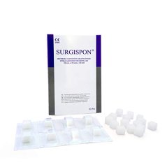 Surgispon hemostatická želatina 1x1x1cm, 32ks na zastavenie krvácania