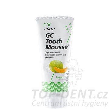 GC Mousse dentální krém s vápníkem Melone, 40g