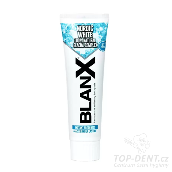 BlanX Fresh White Glacial Complex bělící zubní pasta, 75ml
