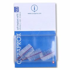 Curaprox CPS 512 Soft Implant mezizubní kartáčky, 3ks