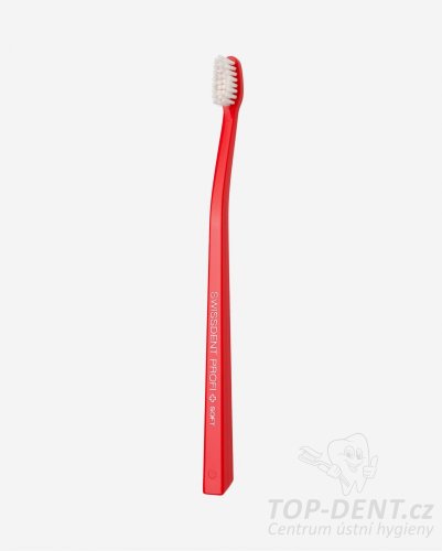 Swissdent Profi zubní kartáček WHITENING červený (soft)