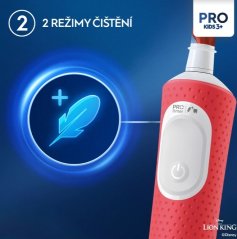 Oral-B Kids PRE elektrickú zubnú kefku LION KING