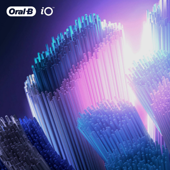 Oral-B iO Ultimate Clean náhradní hlavice Black, 6ks