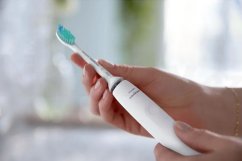 Philips Sonicare 3100 ProResults DUO sonický zubní kartáček WHITE