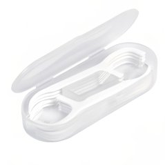 Dentální mečíky s nití + pouzdro, 10 ks