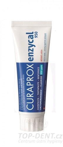 Curaprox Enzycal 950 zubní pasta bez SLS, 75 ml