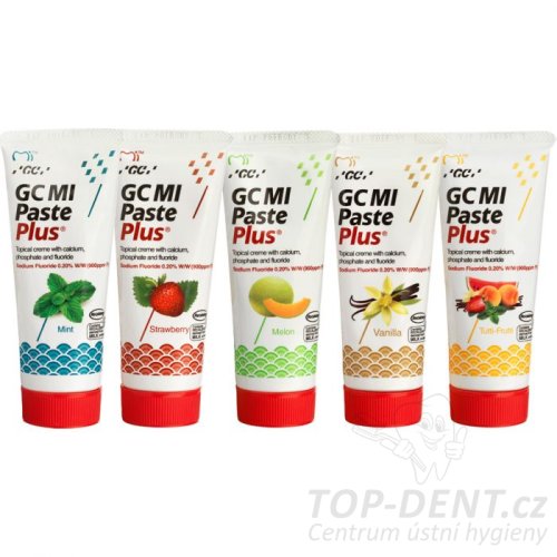 GC MI Paste Plus fluoridový gel pack 5x40g (mix)