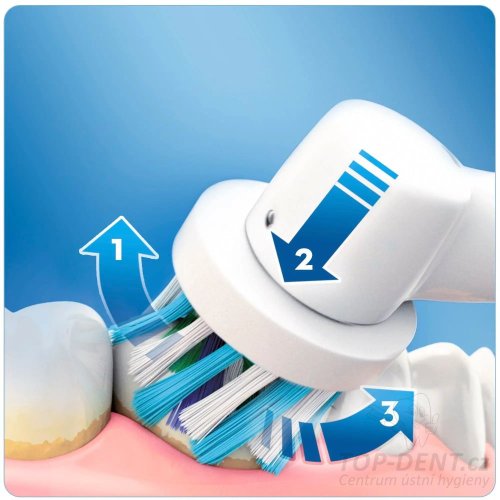 Oral-B Vitality 100 Cross Action elektrická zubná kefka BLUE (blister)