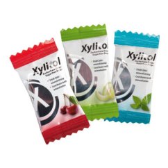 Miradent Xylitolové pastilky BOX (mix), 100ks