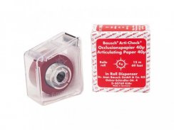 Bausch Arti-Check 40µ artikulační papír 16mm (červený), 15m
