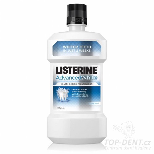Listerine ADVANCE White ústní voda, 500ml