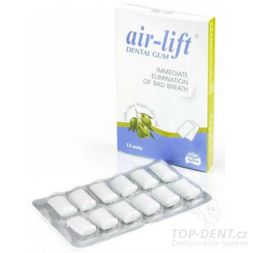 Air-Lift žvýkačky pro svěží dech, 12ks