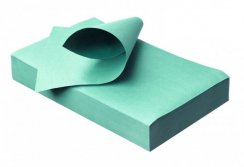 PURE papírové podložky na tácky (zelené), 250ks
